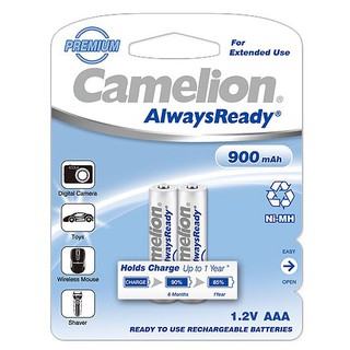 Pin Sạc Camelion AAA 900mAh D900 (pin sạc 3A)