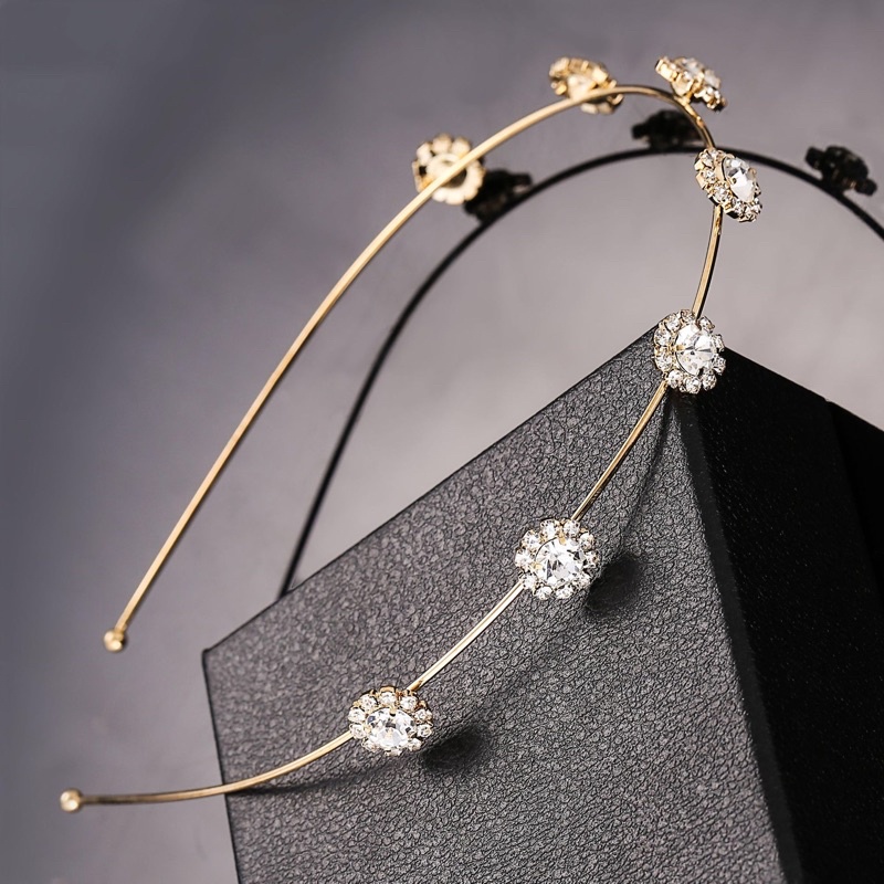 Cài Tóc Đính Đá Phong Cách Cổ Điển Thanh Lịch Dành Cho Nữ