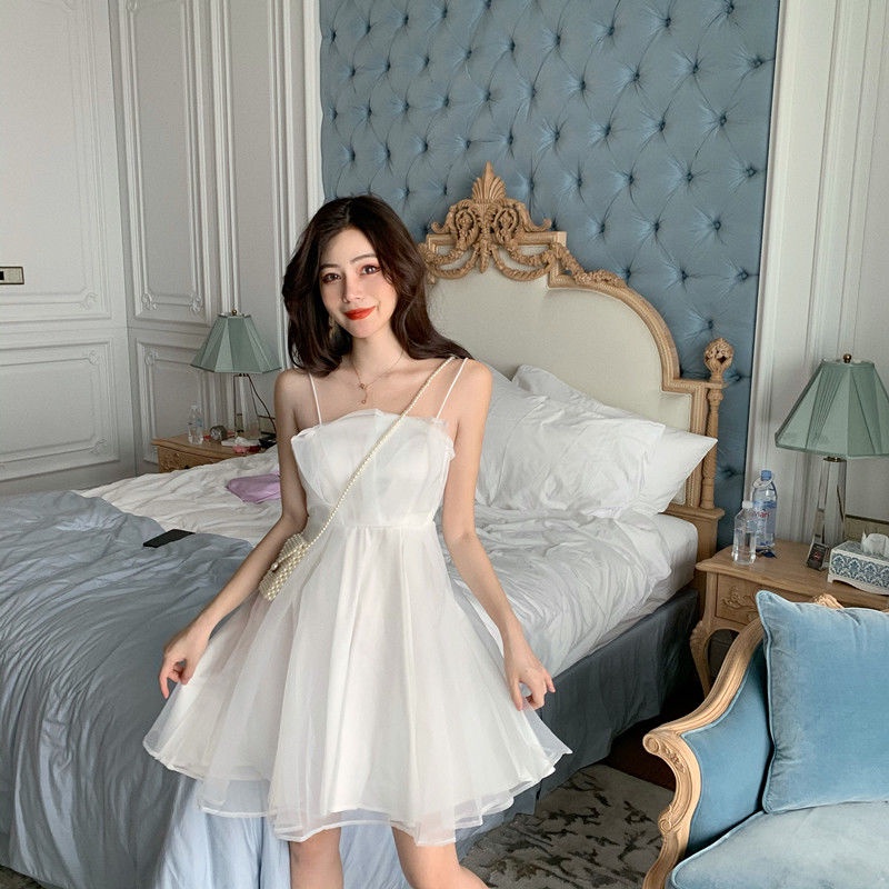 COZOK Đầm Không Tay Thời Trang Quyến Rũ Dành Cho Nữ