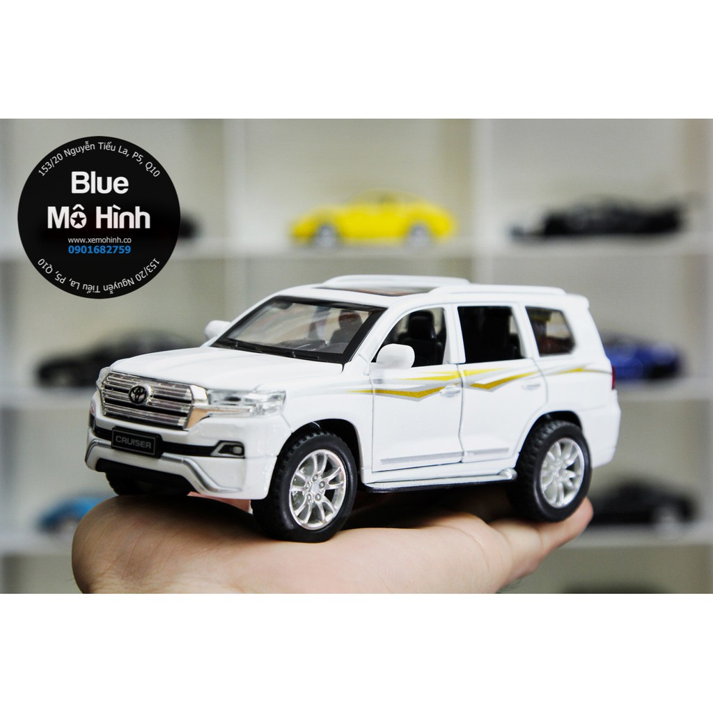 Blue mô hình | Xe mô hình Toyota Land Cruiser New mở hết cửa 1:32