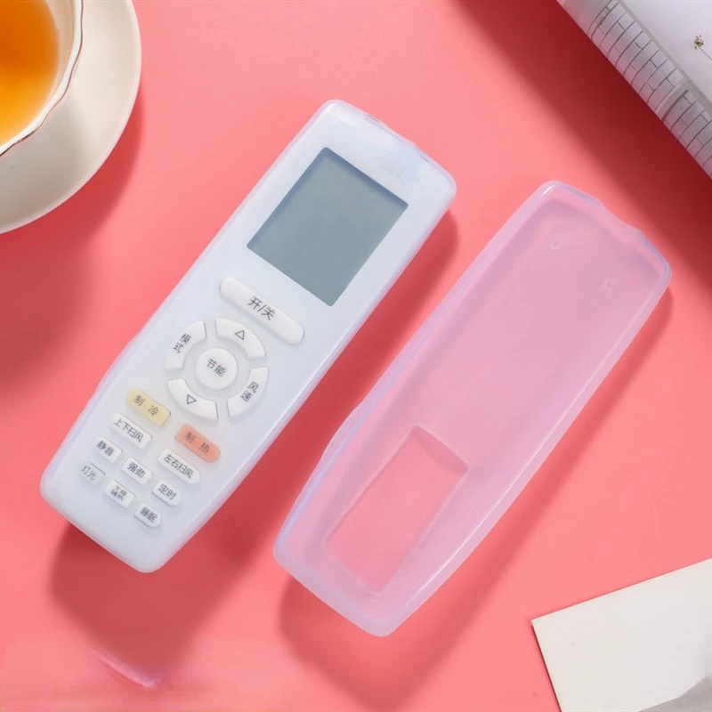 1 Vỏ Silicon Trong Suốt Bảo Vệ Điều Khiển Từ Xa/TV/Điều Hòa Không Thấm Nước Chống Bụi