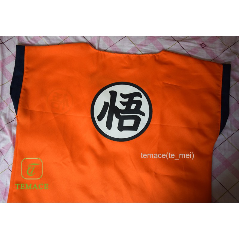 Bộ đồ hóa trang nhân vật Goku trong Dragon Ball dịp halloween cho bé