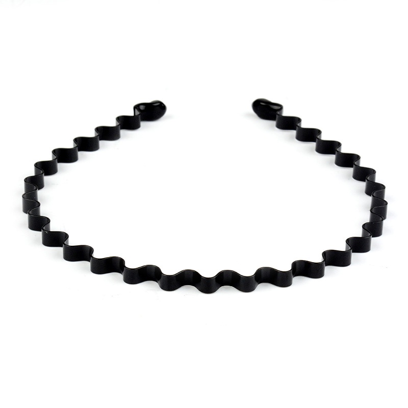 Băng đô bằng hợp kim thiết kế đơn giản thời trang cá tính cho nam