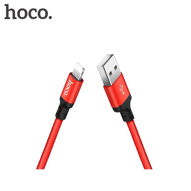 Cáp sạc IPdài 1m/2m Hoco X14 siêu bền hàng