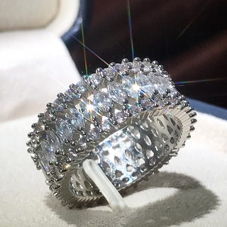 Nhẫn iFIT Đính Đá Zircon Sang Trọng Độc Đáo
