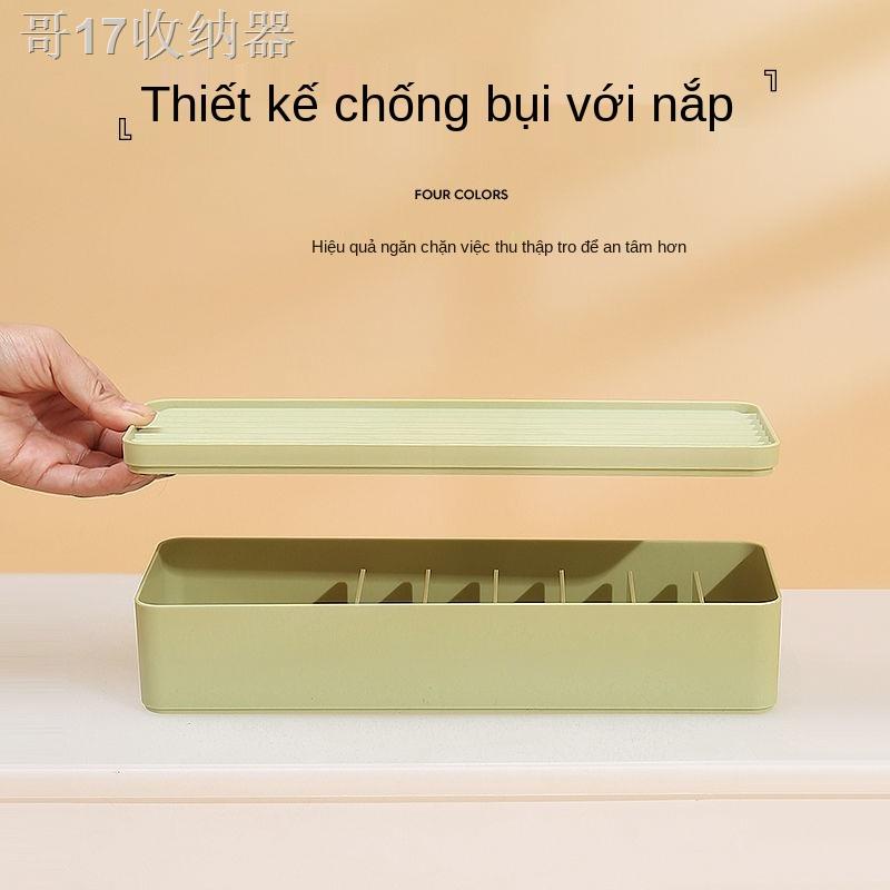 ITạo tác lưu trữ cáp dữ liệu, phân loại sạc điện thoại di động, hộp lớn cố định, cuộn có ngăn chống bụi