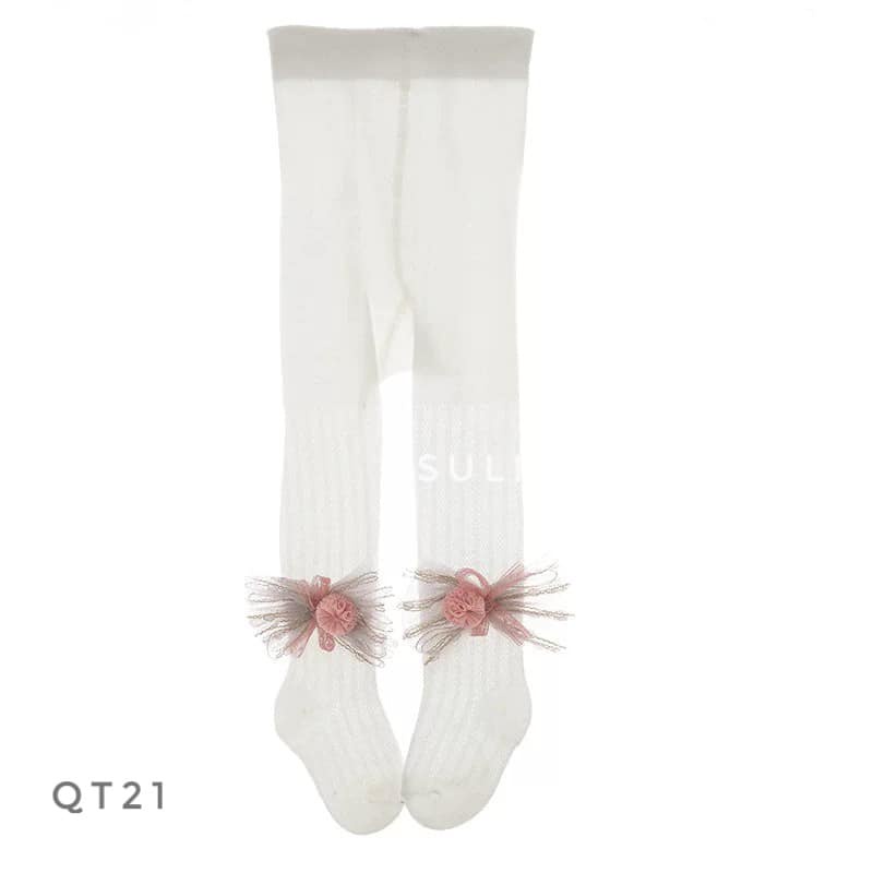 Quần tất lưới trắng 3D - QT21