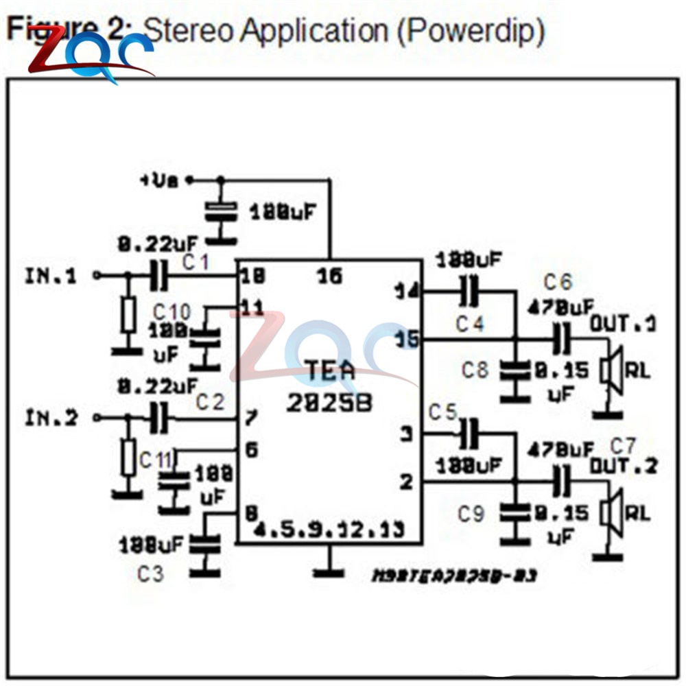 Bảng Mạch Khuếch Đại Âm Thanh Mini Tea2025B 2.0 Kênh Kép Cho Loa 3w + 3w 5v 9v 12v