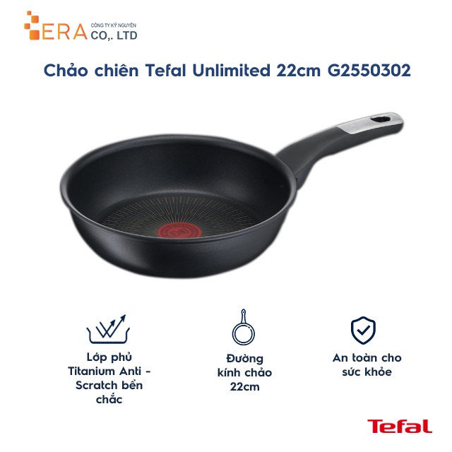 Chảo chiên Tefal Unlimited 22cm G2550302