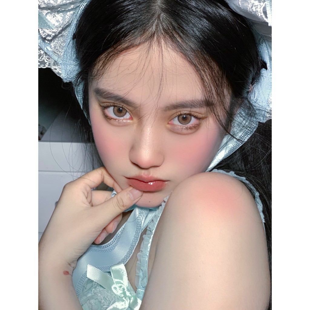 Kính áp tròng Jan.5 NNZONG 14.0mm 0-8.00 màu nâu thời trang