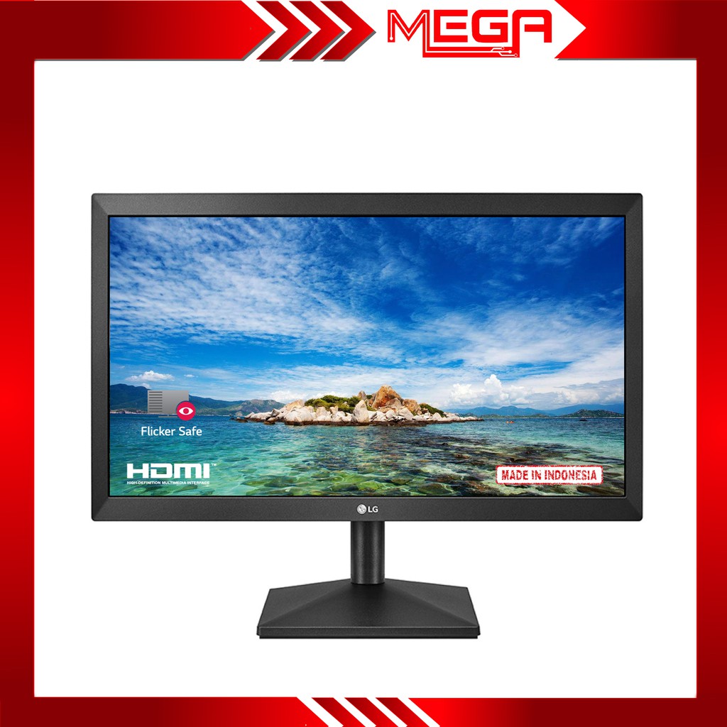 Màn hình máy tính LCD LG 20MK400H-B Led 19.5 inch ( HDMI, VGA, kèm cáp HDMI) - Hàng chính hãng