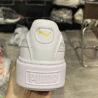 < VIDEO + ẢNH THẬT > GIÀY SNEAKER PUMA FULL TRẮNG THẤP CỔ