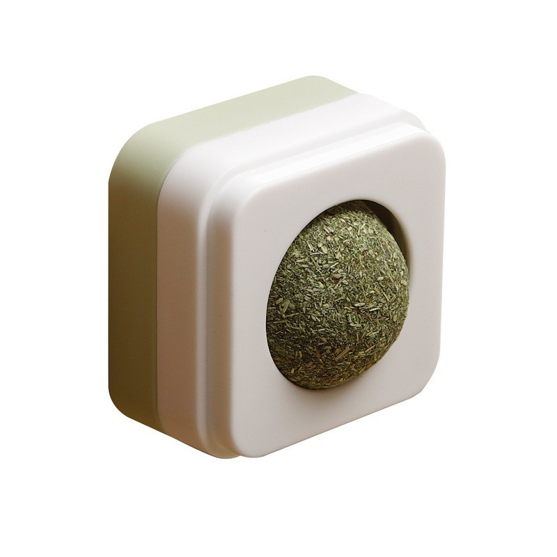 Viên catnip gắn tường cho mèo - Viên cỏ bạc hà giúp mèo chơi đùa giảm stress