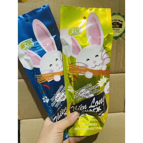 Snack thỏ yêu cà rốt