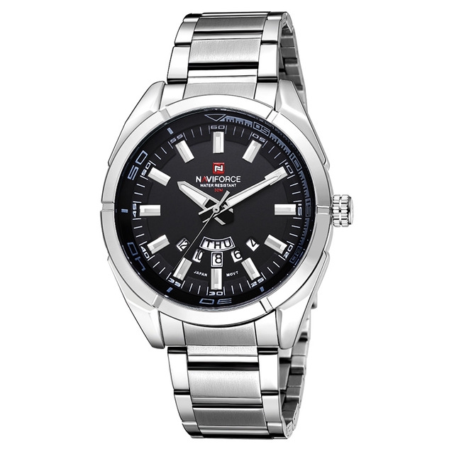 NAVIFORCE NF9038 Men Casual Fashion Stainless Steel Band Analog Quartz Watch | BigBuy360 - bigbuy360.vn