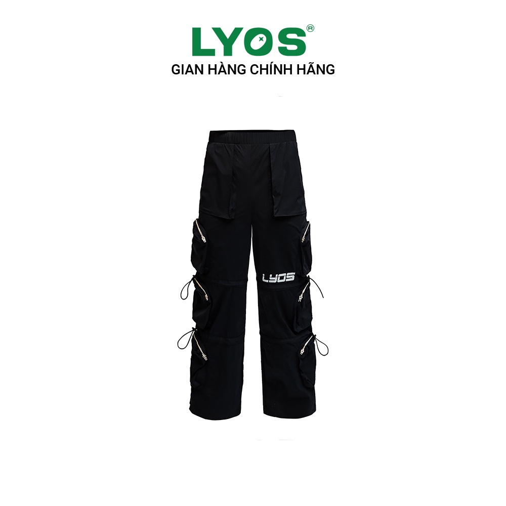 Quần LYOS 6 Cargo Pants Đen