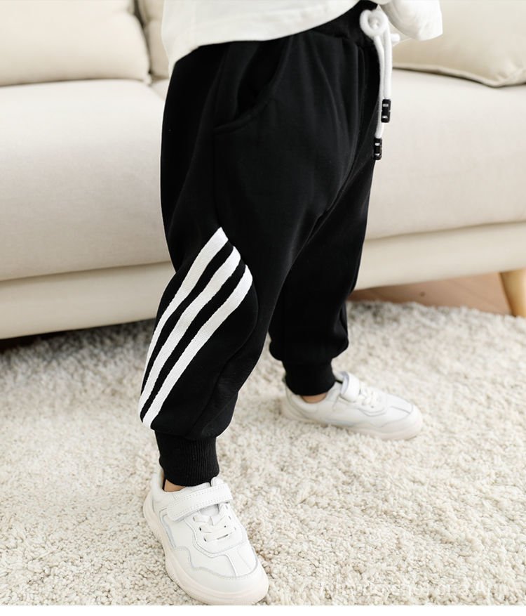 Winter Baby Boys Sports Pants A Thick Cashmere