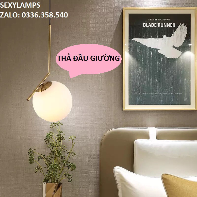 ĐÈN THẢ TRANG TRÍ QUẢ CẦU (TẶNG KÈM BÓNG LED)