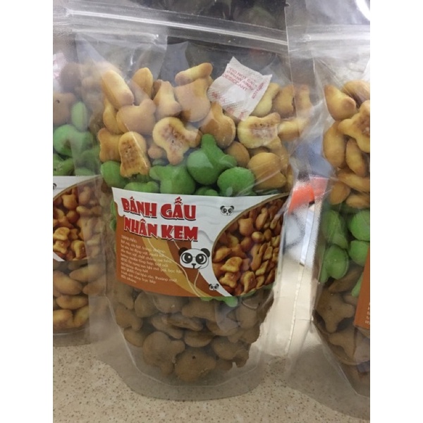 Bánh Gấu Socola Nhân Kem 400G