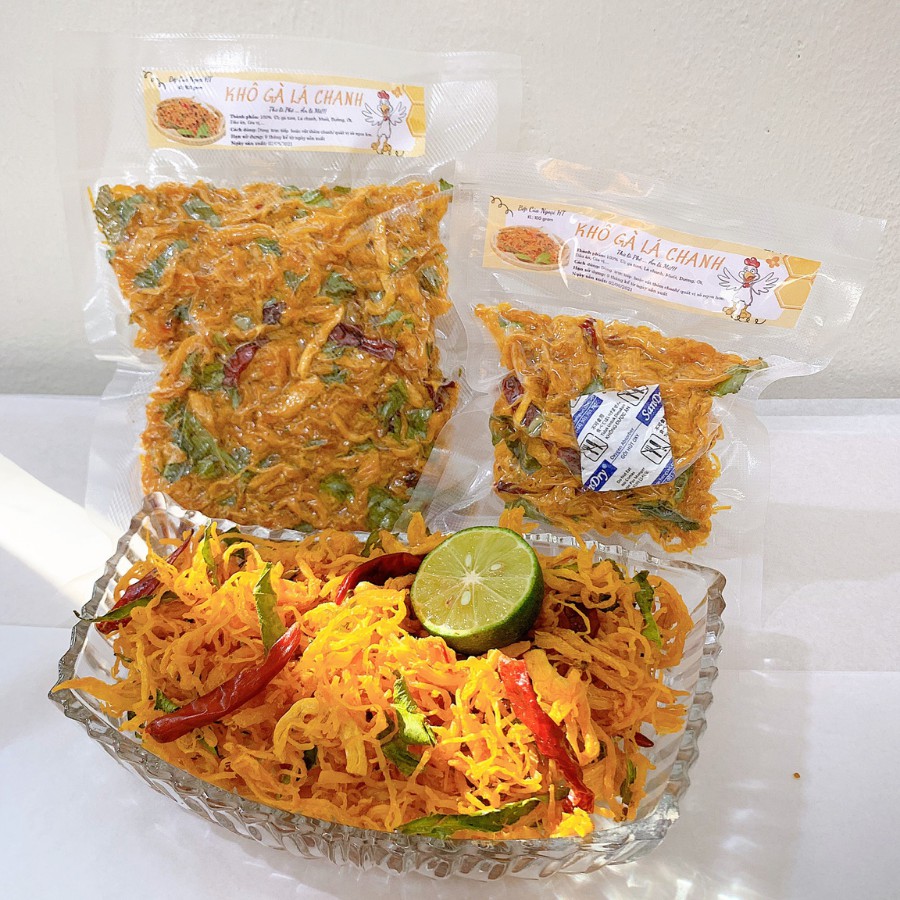 Khô Gà Lá Chanh Loại 1 Siêu Ngon - Bếp Của Ngoại HT | BigBuy360 - bigbuy360.vn