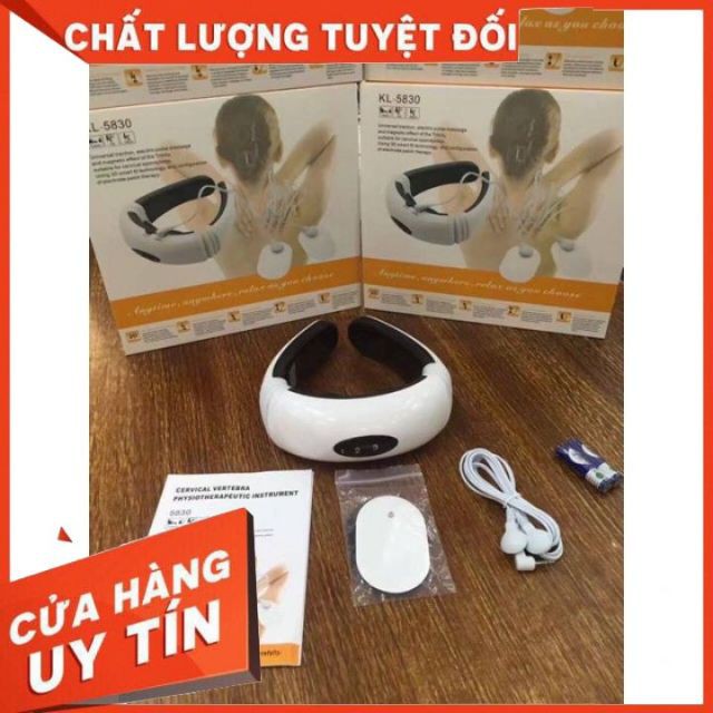 Máy massage cổ vai gáy bằng xung điện làm giảm đau mỏi , chăm sóc sức khỏe