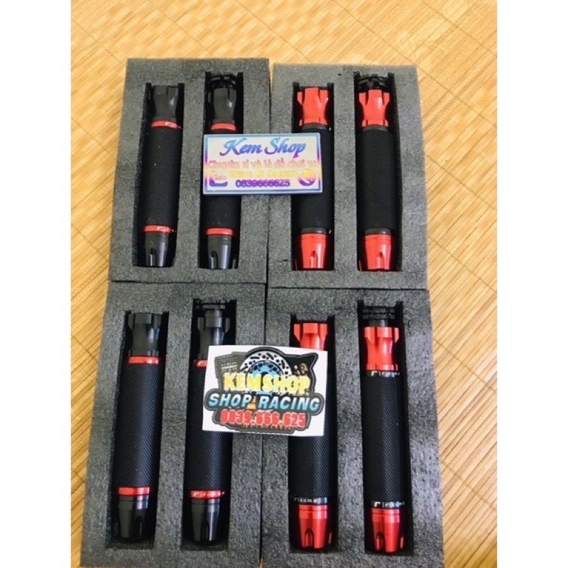 Bao Tay Chính Hãng Riroma Gù Nhôm CNC Cao Cấp Gắn Mọi Loại Xe