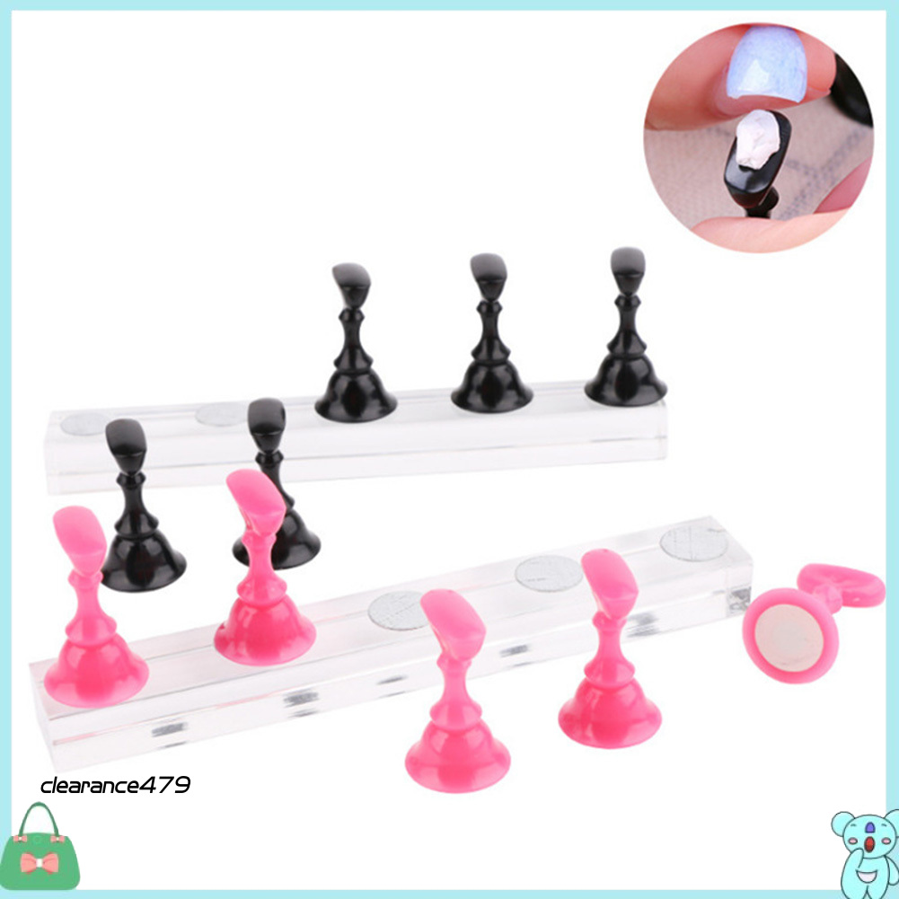 Giá Trưng Bày Móng Tay Giả Bằng Nhựa Acrylic Có Nam Châm 479