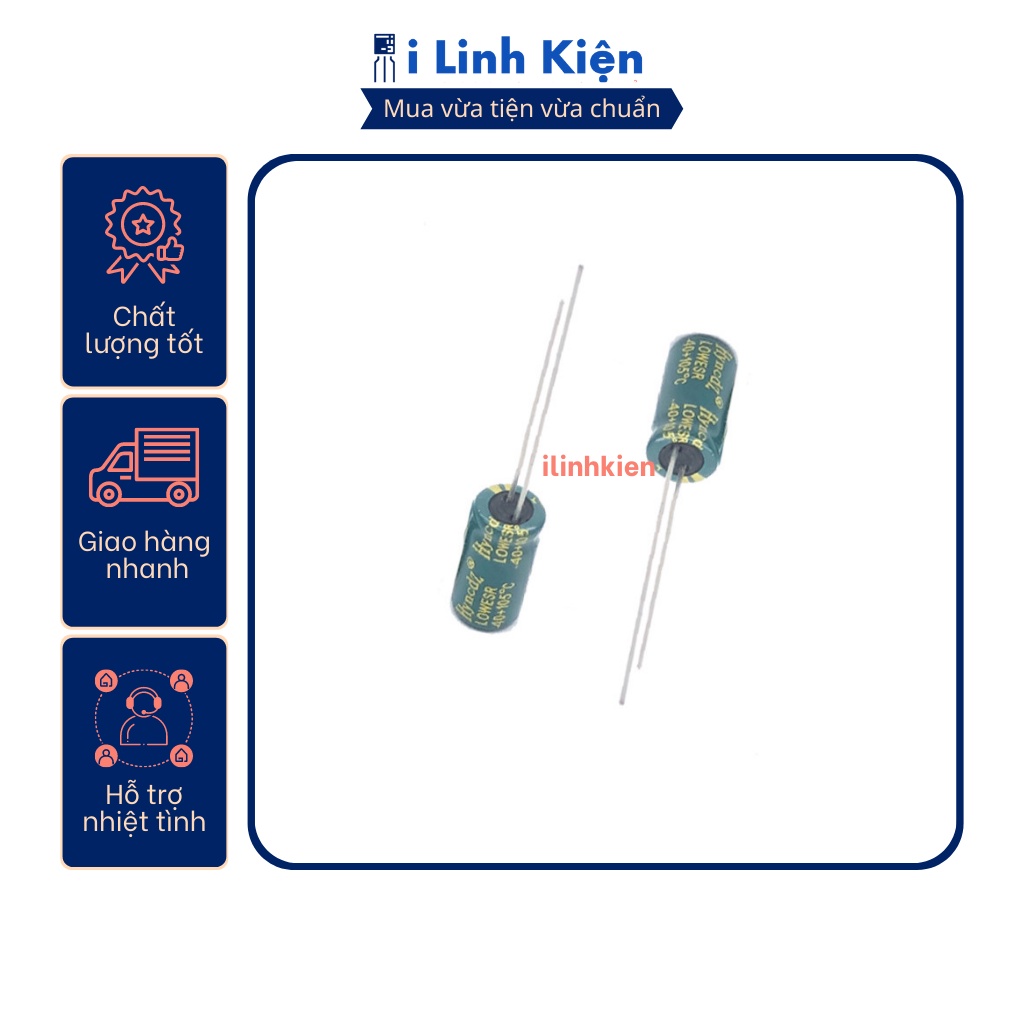Tụ hóa 35V 100uF-10000uF tần số cao