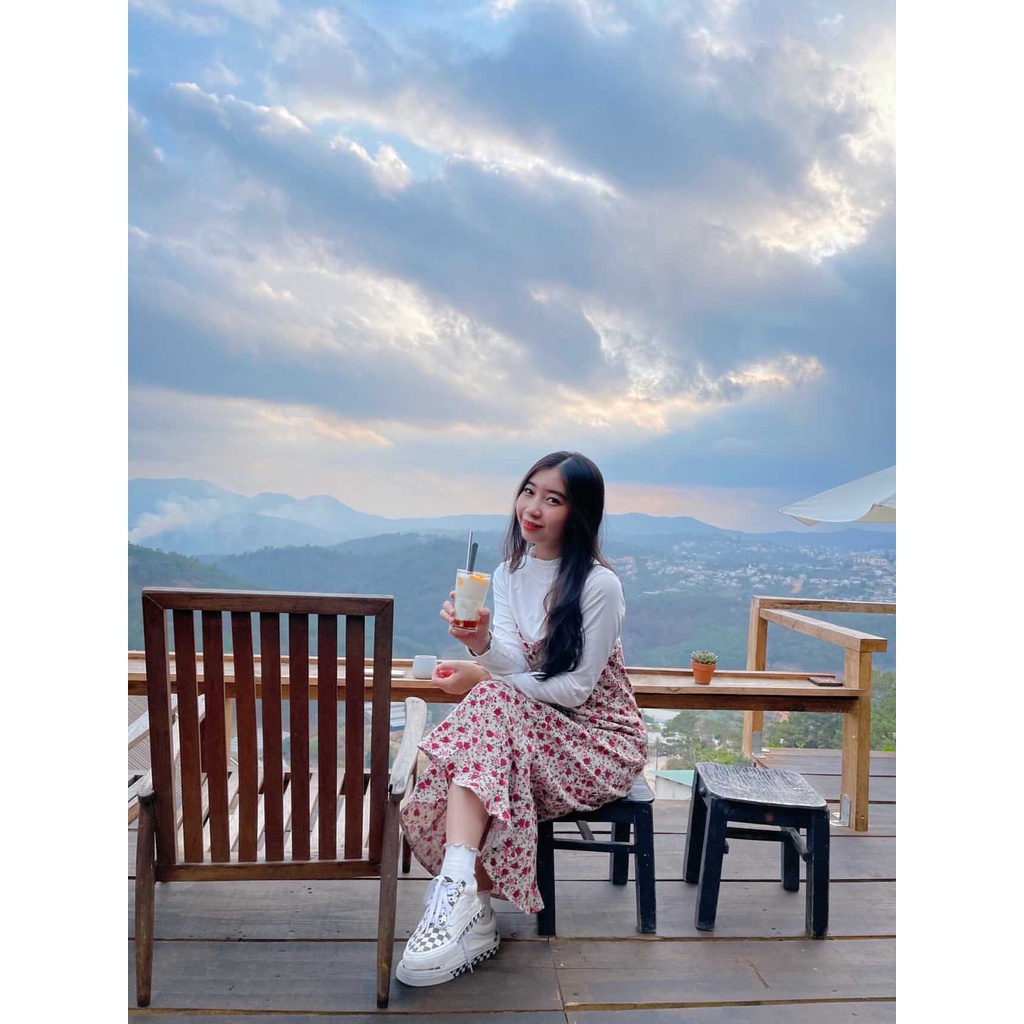 Đầm hoa gân tăm - Ảnh thật từ Dreamynt