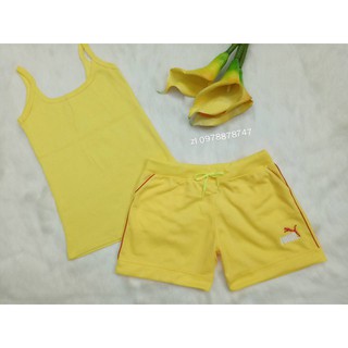 Quần Short Thun Thêu