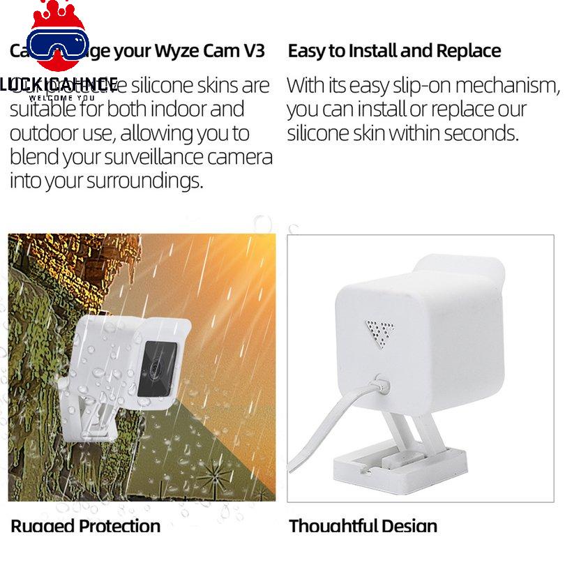 Vỏ Silicon Bảo Vệ Màn Hình Wyze Cam V3 Phù Hợp | BigBuy360 - bigbuy360.vn
