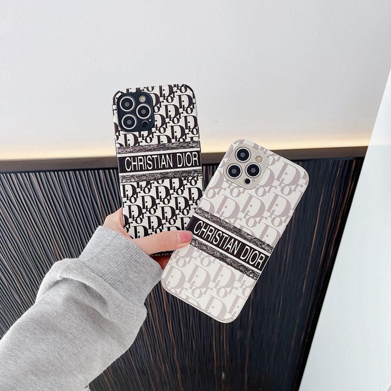 Ốp điện thoại in logo Dior sang trọng thích hợp cho IP IPhone 6 6S 7 8 Plus X XR XS Max 11 Pro Max SE 12 13 Pro Max