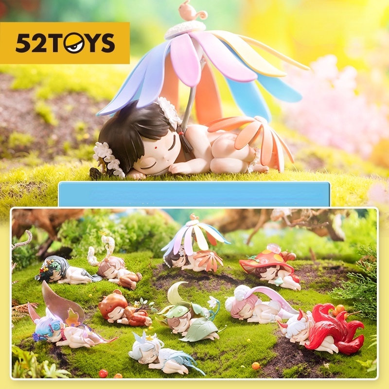 ★Hgtoys★Set 52 Mô Hình Búp Bê Yêu Tinh Trong Rừng Tự Nhiên Dùng Trang Trí