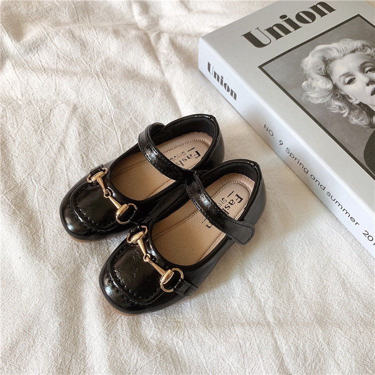 Giày Búp Bê Da Mềm  Kiểu Dáng Đáng Yêu Cho Bé Gái 2-16 Tuổi A359