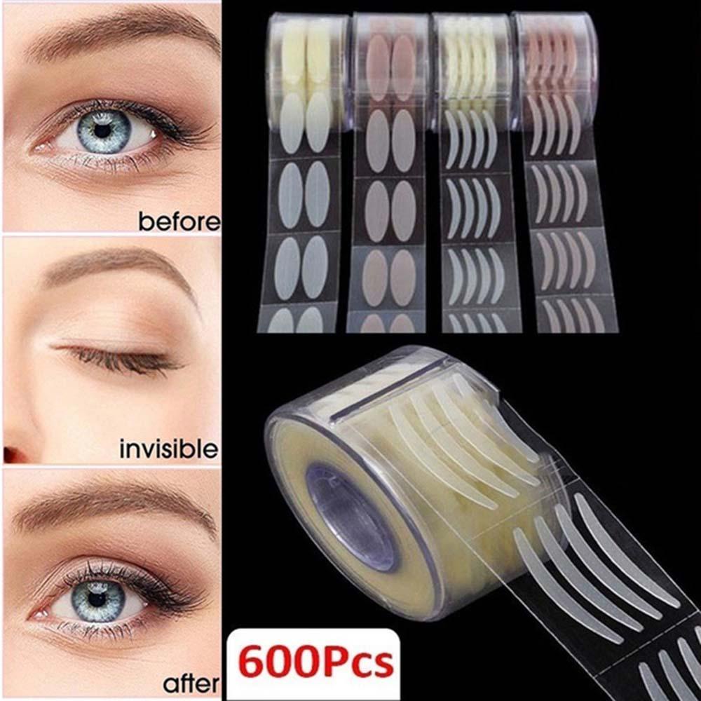 Bộ 600/300 Cặp Miếng Dán Mí Mắt Hai Mặt Vô Hình Dành Cho Nữ