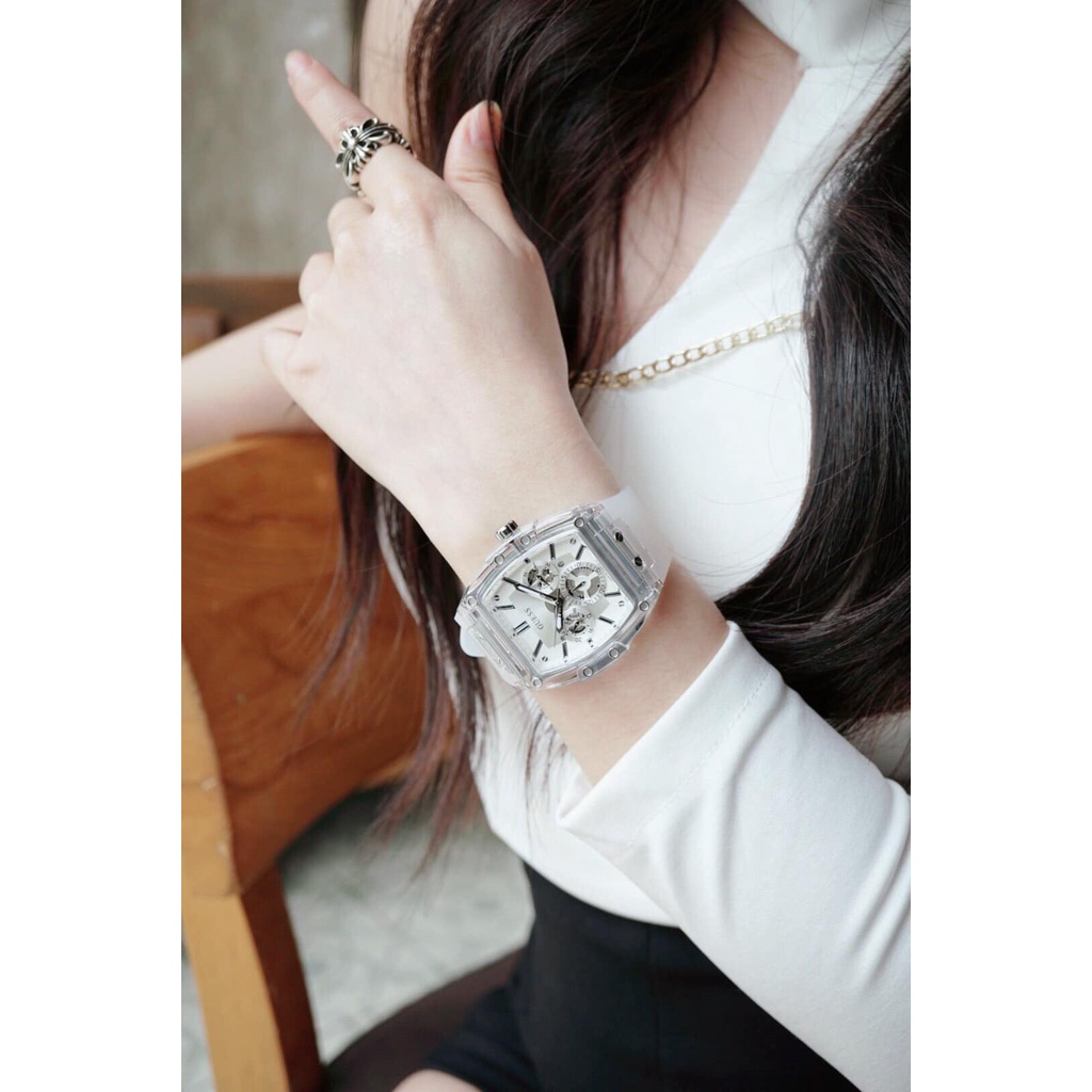 Đồng hồ Nam Guess Dây Nhựa GW0203G1