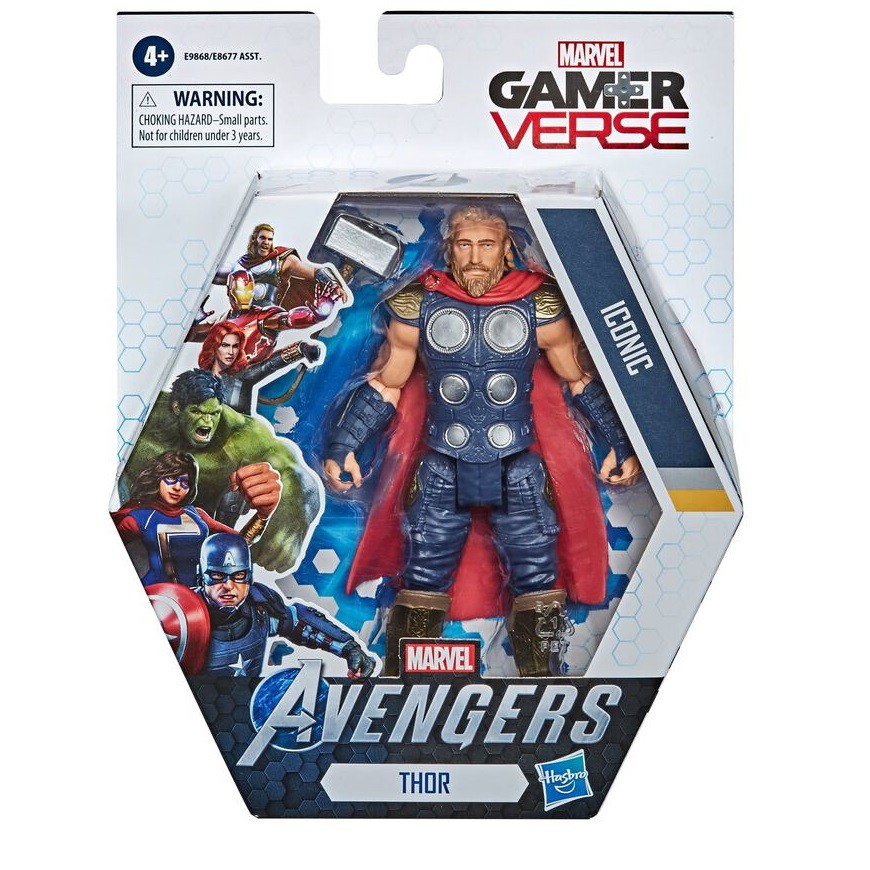Đồ Chơi Mô Hình Thần Sấm Thor Marvel Avengers Chính Hãng Fullbox - No.E9868/E8677