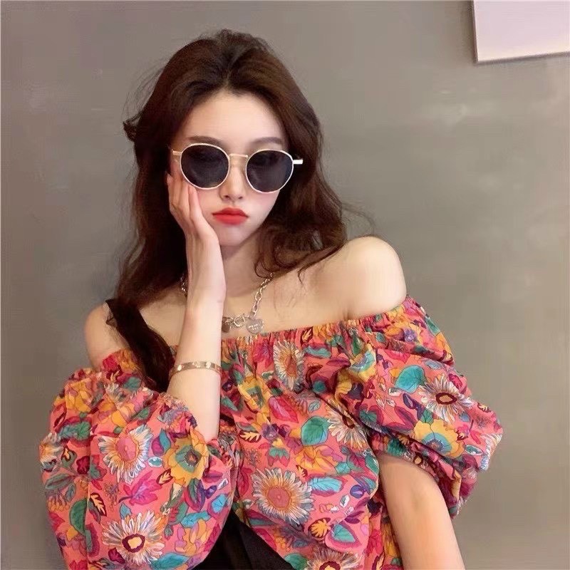 vải thô cotton hoa hướng dương hoạt hình