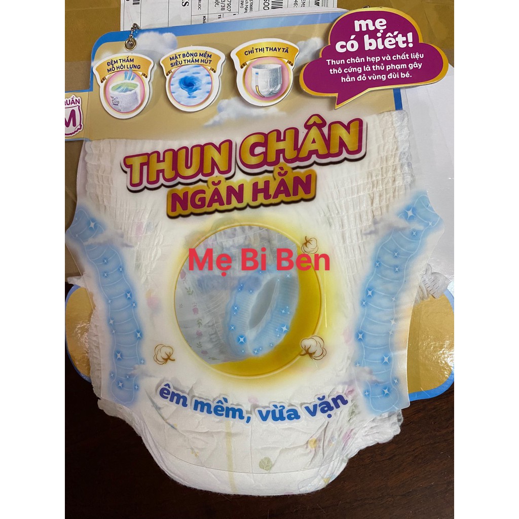 [MẪU MỚI M60] Tã quần cao cấp Bobby Extra Soft Dry Size M60 miếng cho bé 6-10kg