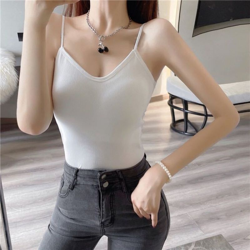 Áo bra dáng thể thao chất thun co giãn, áo ngực 2 dây nữ gợi cảm.