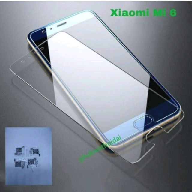 Bộ 3 kính cường lực 9H Xiaomi MI 6 Trong suốt