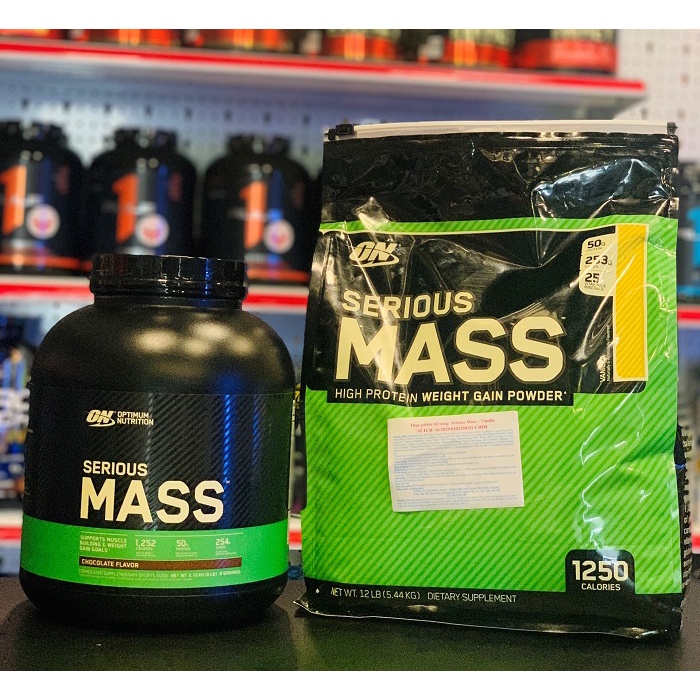 Sữa Tăng Cân Cho Người Gầy On Optimum Nutrition Serious Mass 12 lbs