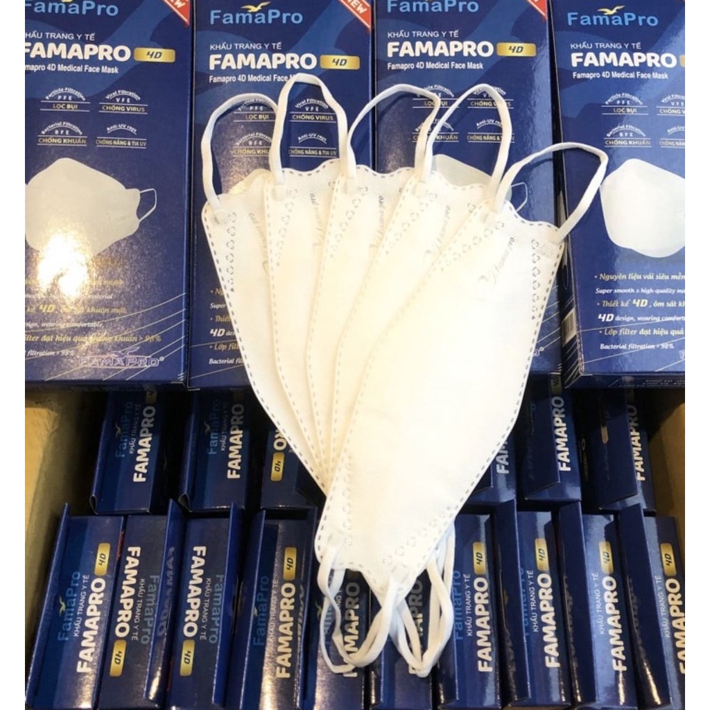 KHẨU TRANG 4D FAMAPRO NAM ANH 1 THÙNG 50HỘP