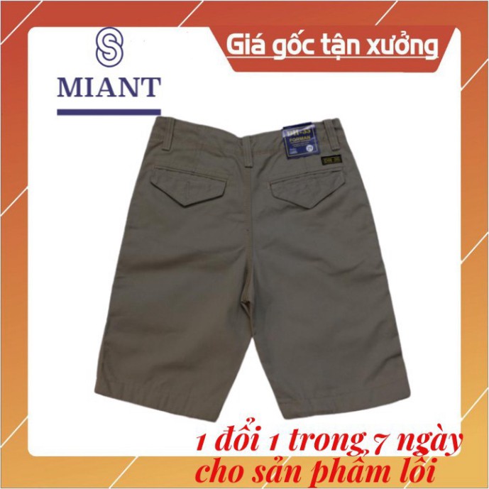 (Big size)Quần Short Kaki Nam Dây Kéo QAB02, Quần Short Nam Chất Coton Dày Dặn, Chất Lượng, Không Xù Lông | BigBuy360 - bigbuy360.vn