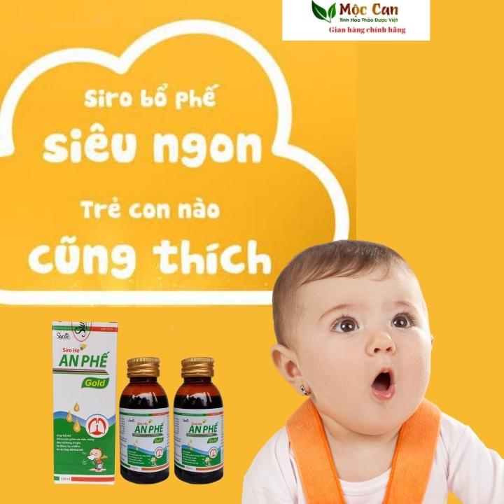 Siro ho An Phế Bổ Phế, Trừ Ho, Tiêu Đờm, Các Chứng Ho Do Cảm Lạnh, Nhiễm Lạnh, Ho Gió, Ho Khan, Ho Có Đờm Chai 100ml