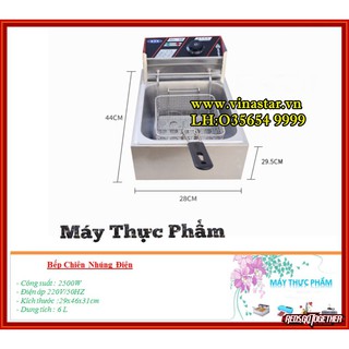 Bếp Điện Đơn-Bếp Chiên-Bếp Chiên Nhúng Điện, Bếp chiên nhúng điện, Bếp chiên khoai tây rán, Bếp chiên đùi gà