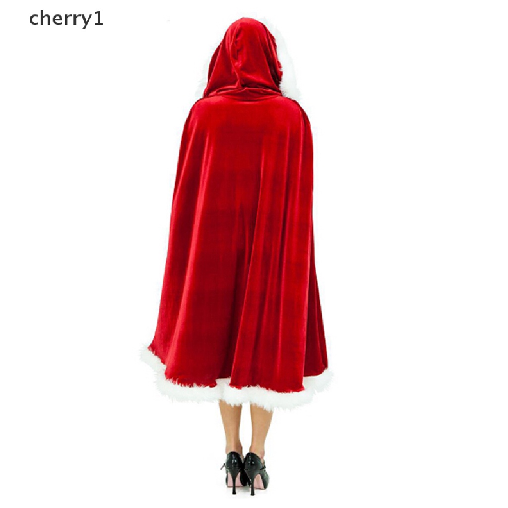 1 bộ đồ hóa trang ông già noel áo choàng đỏ cho nữ vào mùa đông vn
 | BigBuy360 - bigbuy360.vn