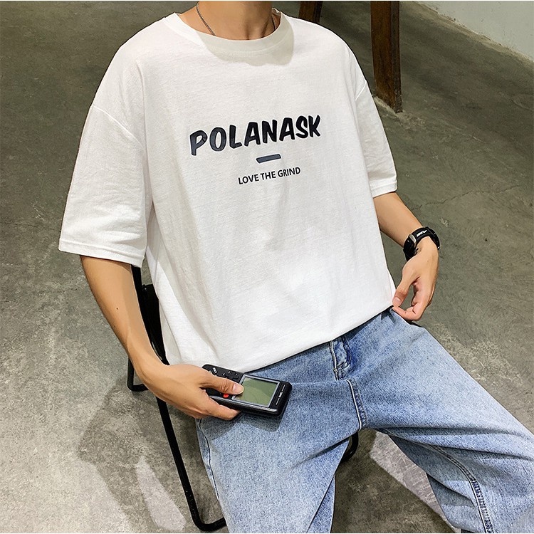 [APN26] Áo Phông Nam Nữ, Áo Thun Nam POLANASK Unisex Tay Lỡ form rộng | BigBuy360 - bigbuy360.vn