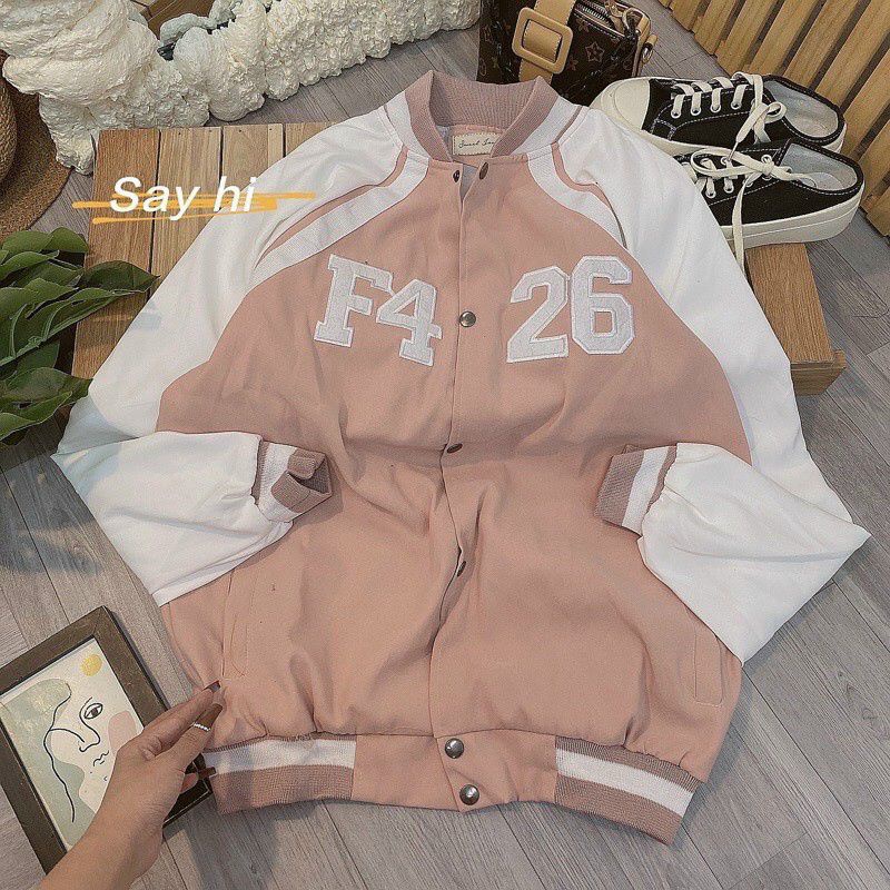 KHOÁC BOMBER QUẢNG CHÂU DA LỘN F4 - 26