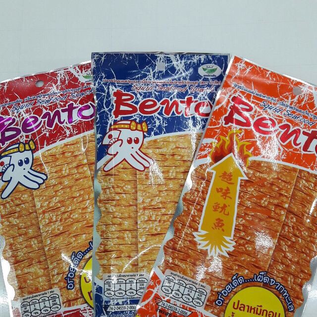 1 XÂU  MỰC BENTO THÁI LAN GÓI 6g - CHÍNH HÃNG